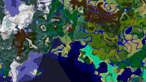 Spawn in a Forest with a Nearby Ancient City