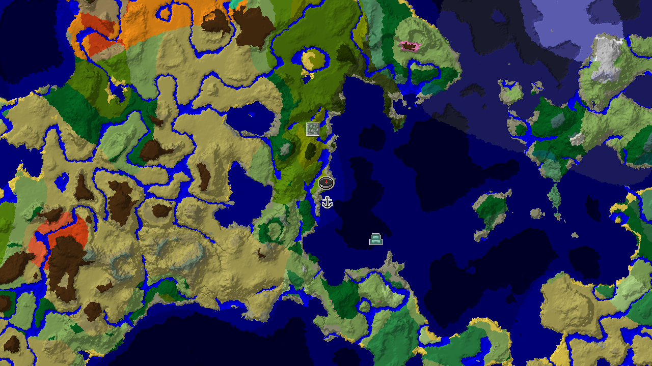 Jungle and Ocean Expanse with Nearby Bamboo