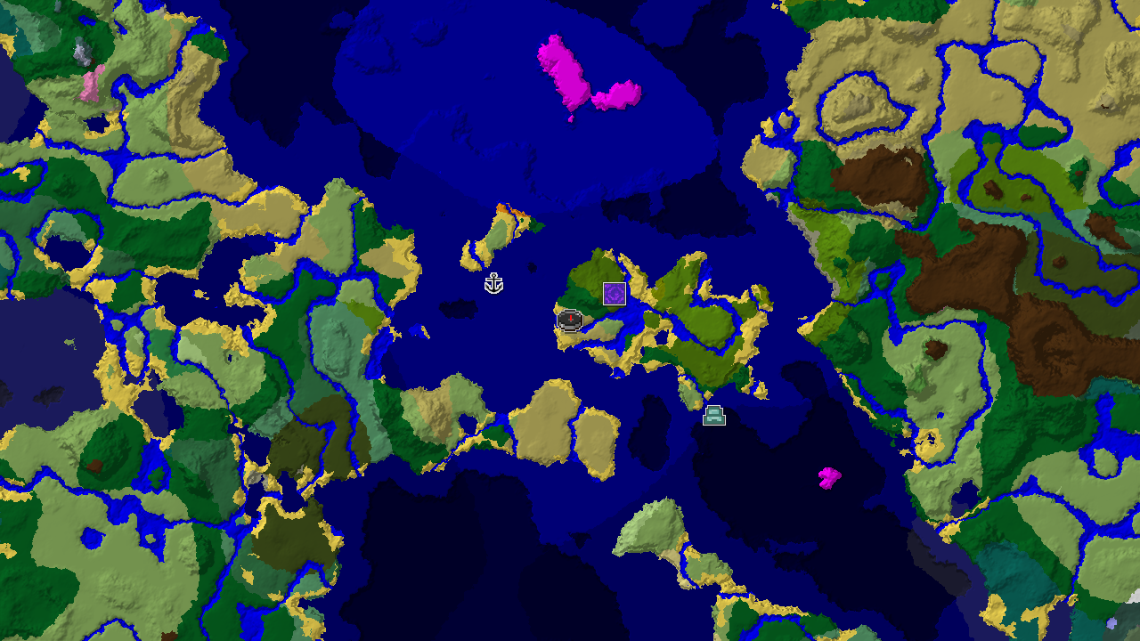 Savanna Spawn with Nearby Ocean Monument and Jungles