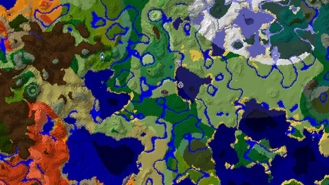 Spawn Near a Flower Forest and Shipwreck