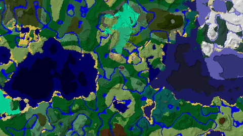Spawn in Old Growth Birch Forest with a Nearby Village