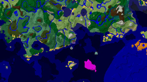 Woodland Mansion Near Spawn Amidst Coastal Biomes