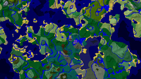 Waterside Taiga Village with Nearby Old Growth Forests