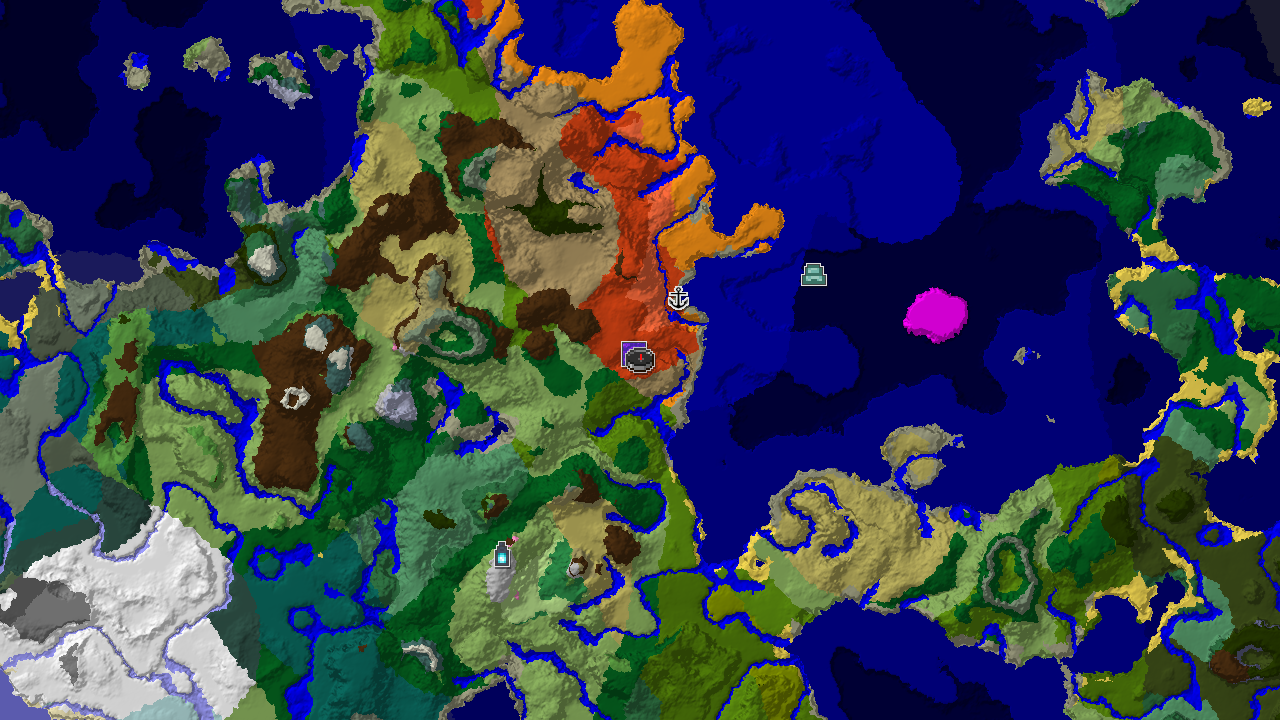 Spawn in Badlands with Rare Eroded Peaks Nearby