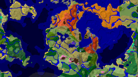 Ancient City Near Spawn in a Plains and Savanna Mix