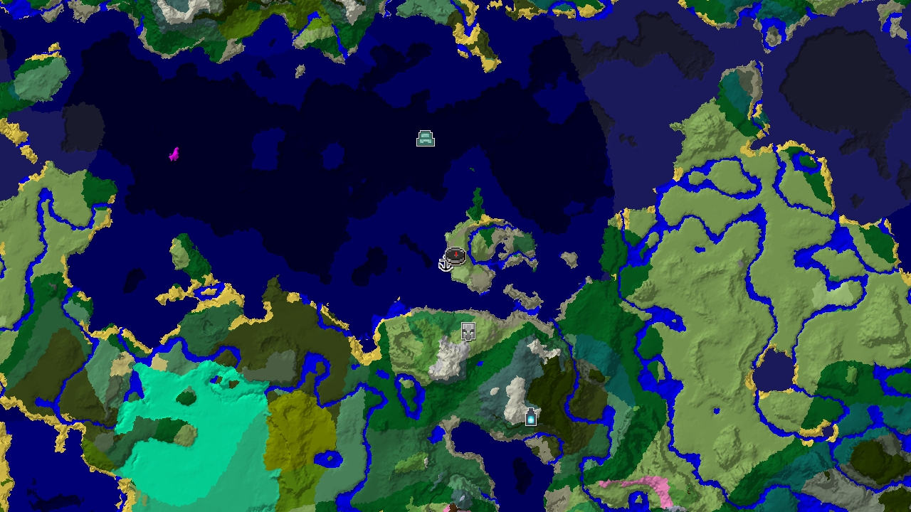 Ancient City Near Spawn, Plus Coastal Variety