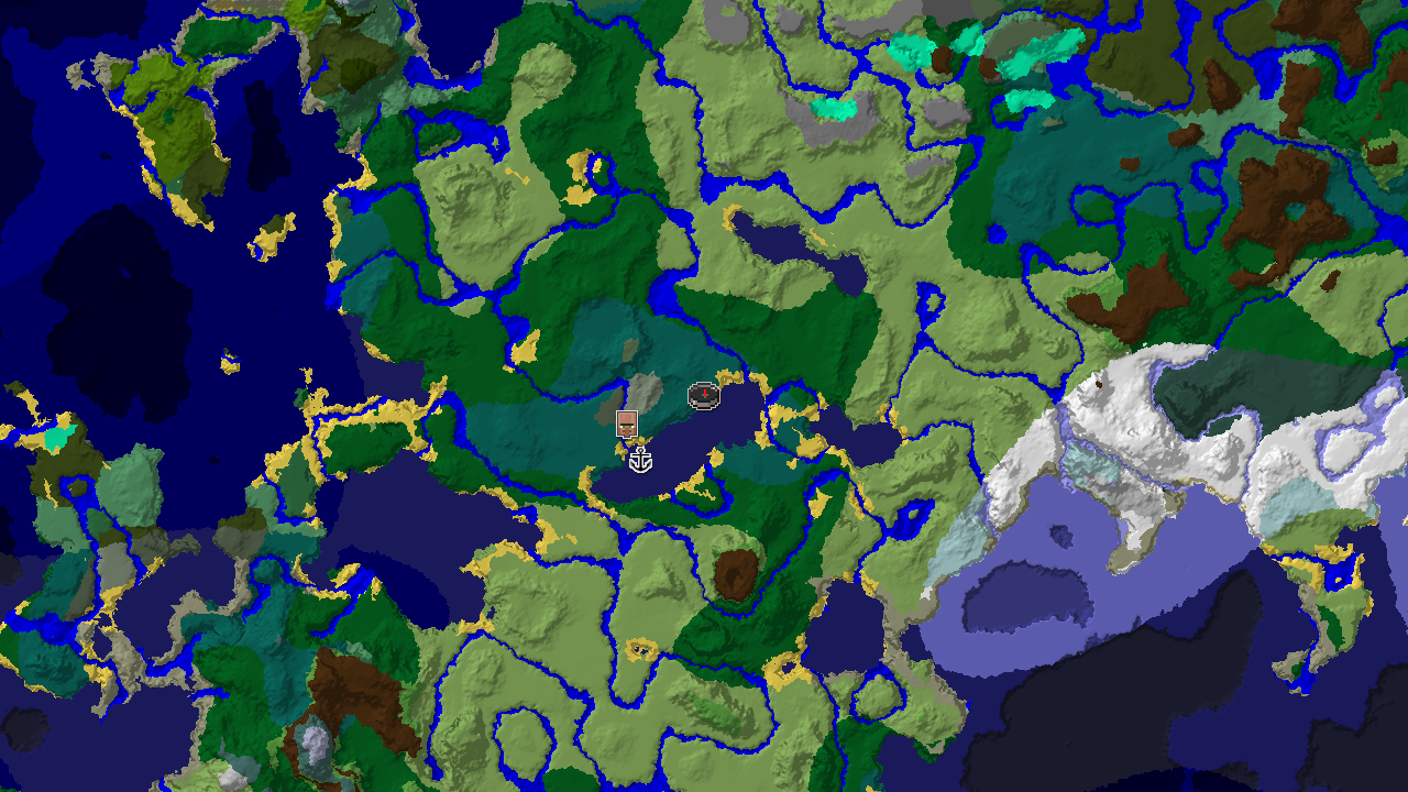Waterside Village and Icy Plains