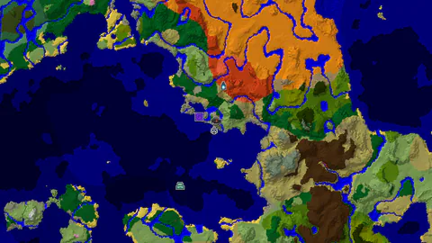 Ancient City Near Spawn With Badlands and Jungle