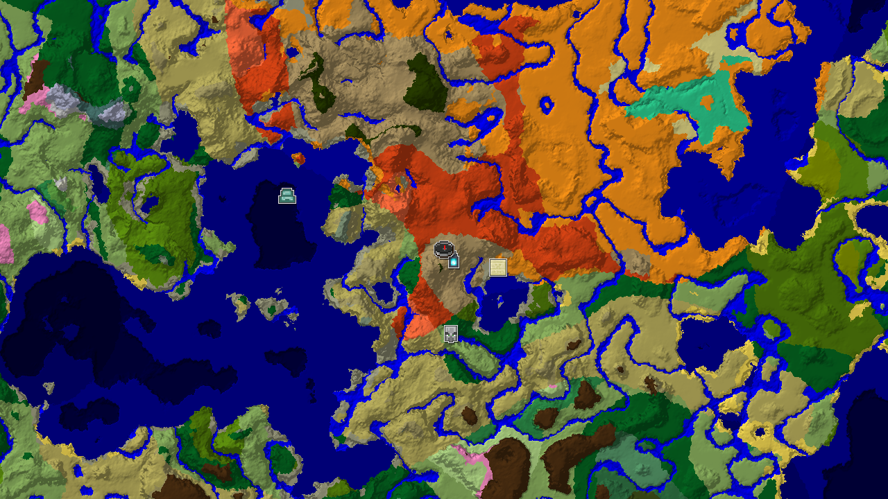 Wooded Badlands Spawn with a Nearby Ancient City