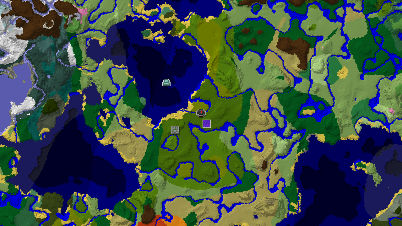 Bamboo Jungle Spawn with Nearby Temple and Ruined Portal