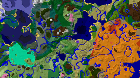 Ancient City at Spawn with Lush Biome Variety