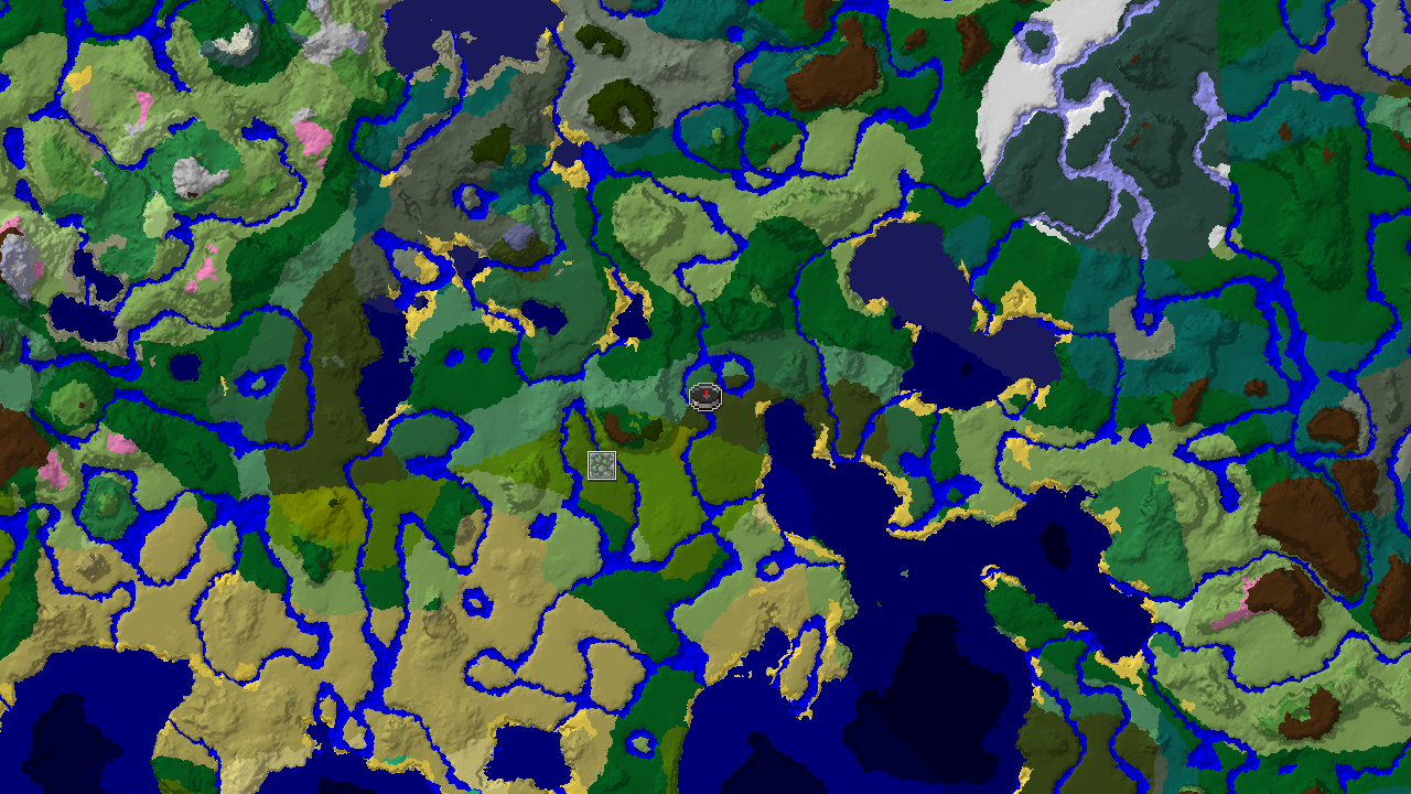 Spawn in a Dark Forest with Nearby Bamboo Jungle