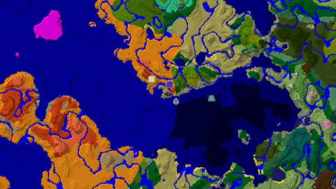 Spawn Between Deserts, Jungles, and Warm Oceans