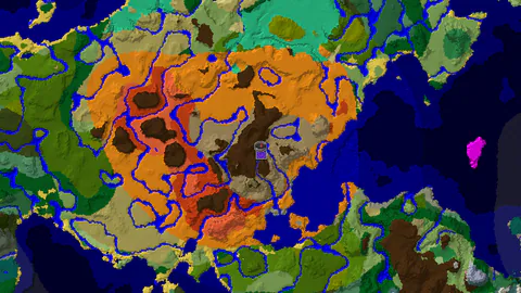 Wooded Badlands Start With Diverse Biomes Nearby