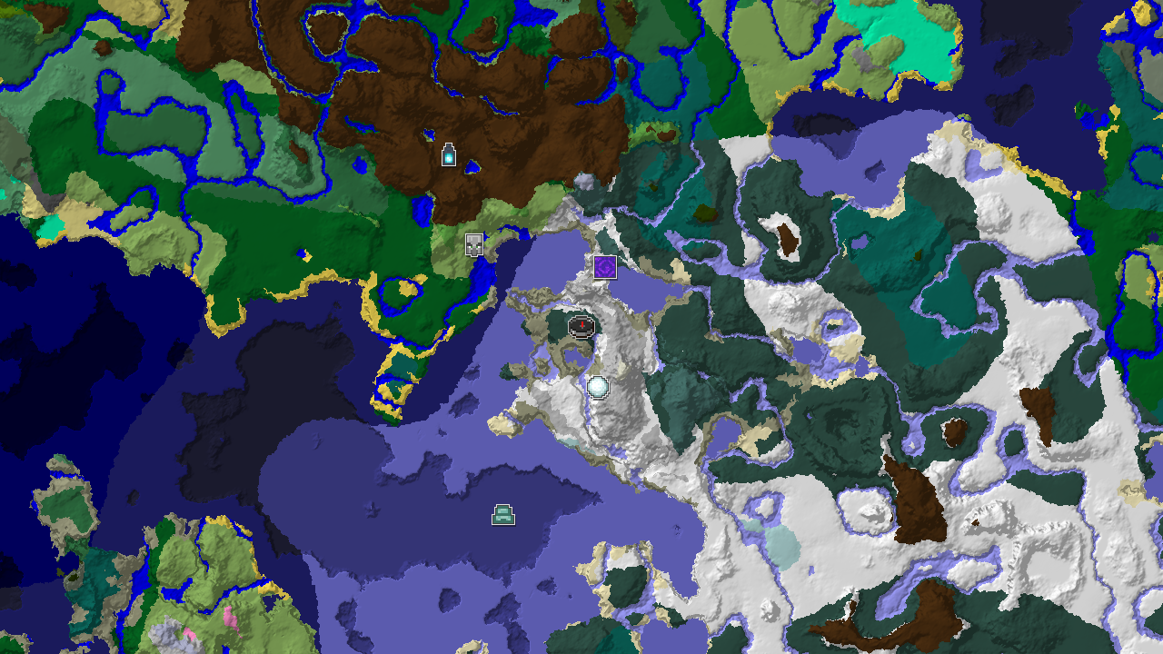 Ancient City Near Spawn in a Snowy Biome Cluster