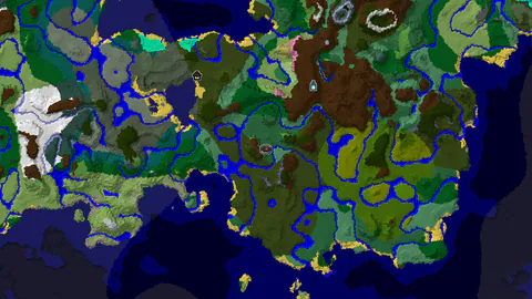 Dark Forests and Jungles Near a Close Ancient City