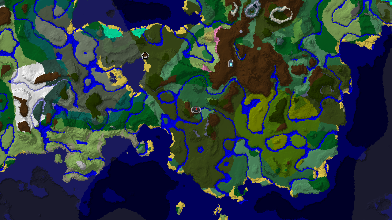 Dark Forests and Jungles Near a Close Ancient City
