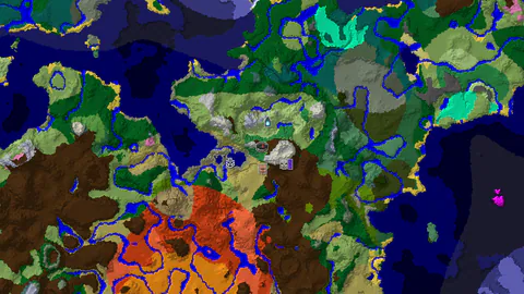 Ancient City Near Spawn With Varied Biomes