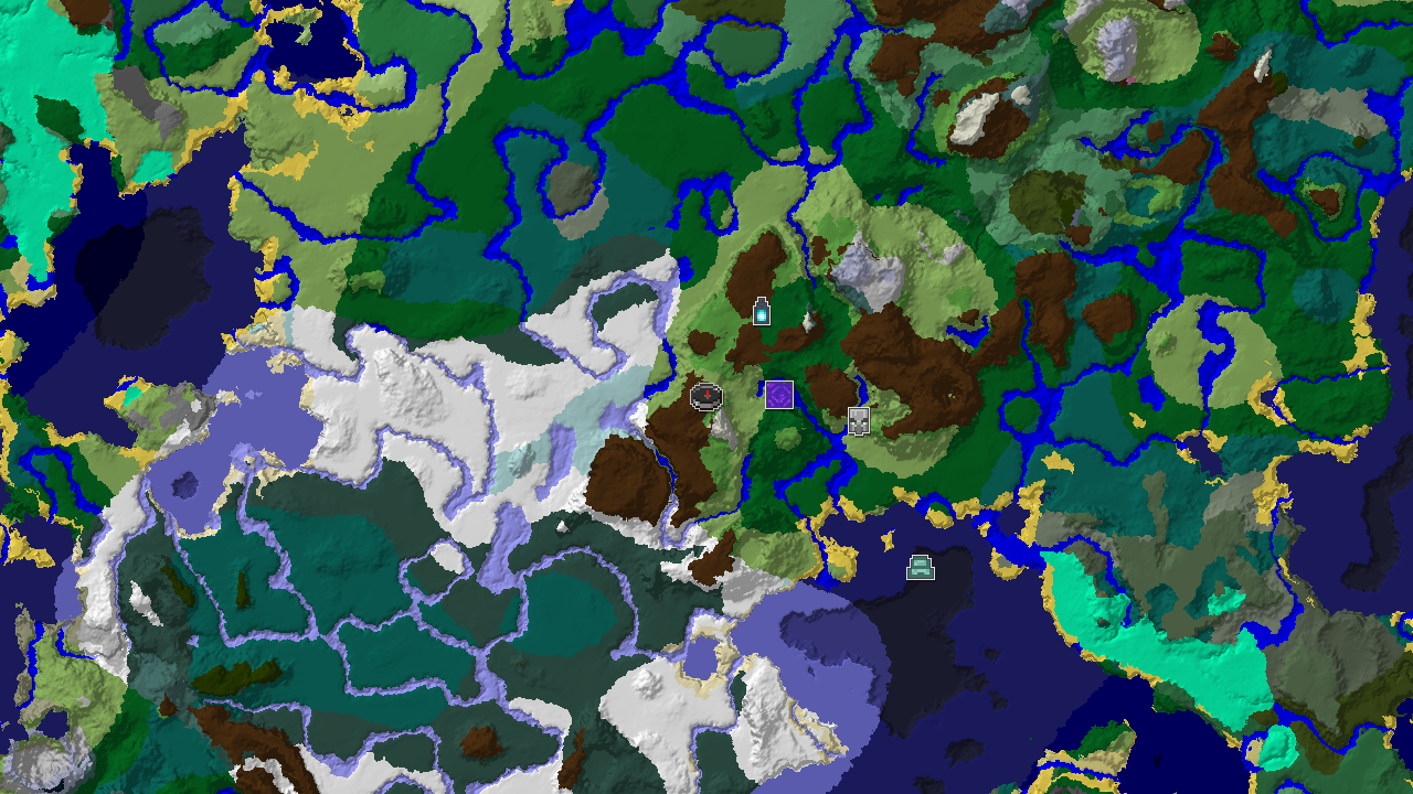 Spawn Near Ancient City, Snowy Peaks, and Ice Spikes