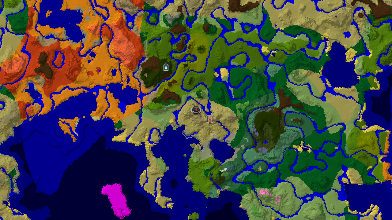 Savanna Start, Lush Jungles and Nearby Ancient City