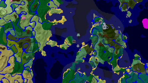 Taiga Spawn with Close Ocean Monument and Shipwreck