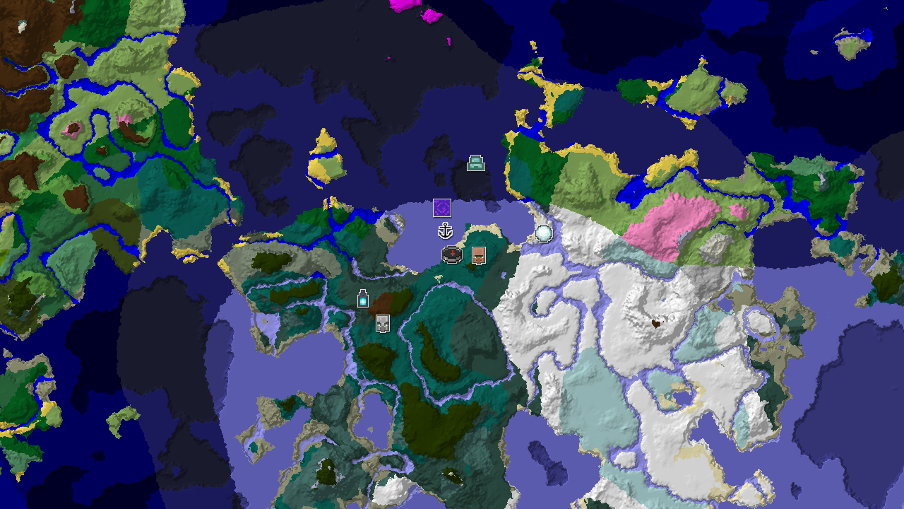 Taiga Spawn with Nearby Village and Ancient City