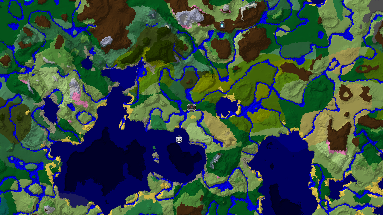 Forest Spawn with Nearby Jungle and Distant Ancient City