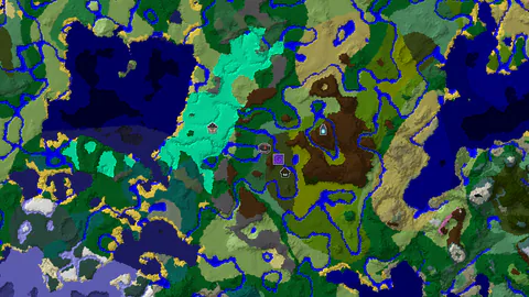 Woodland Mansion with Diverse Jungles Near Spawn