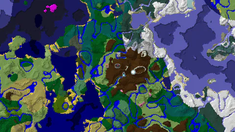 Spawn in a Meadow, Near an Ancient City