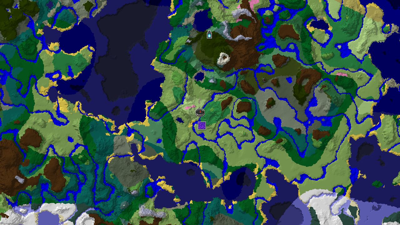 Spawn in Sunflower Plains, Find a Flower Forest Nearby