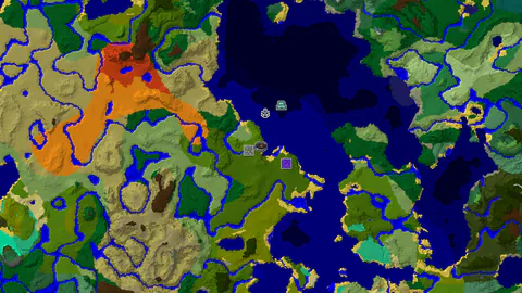 Jungle Temple and Ocean Monument Near Spawn