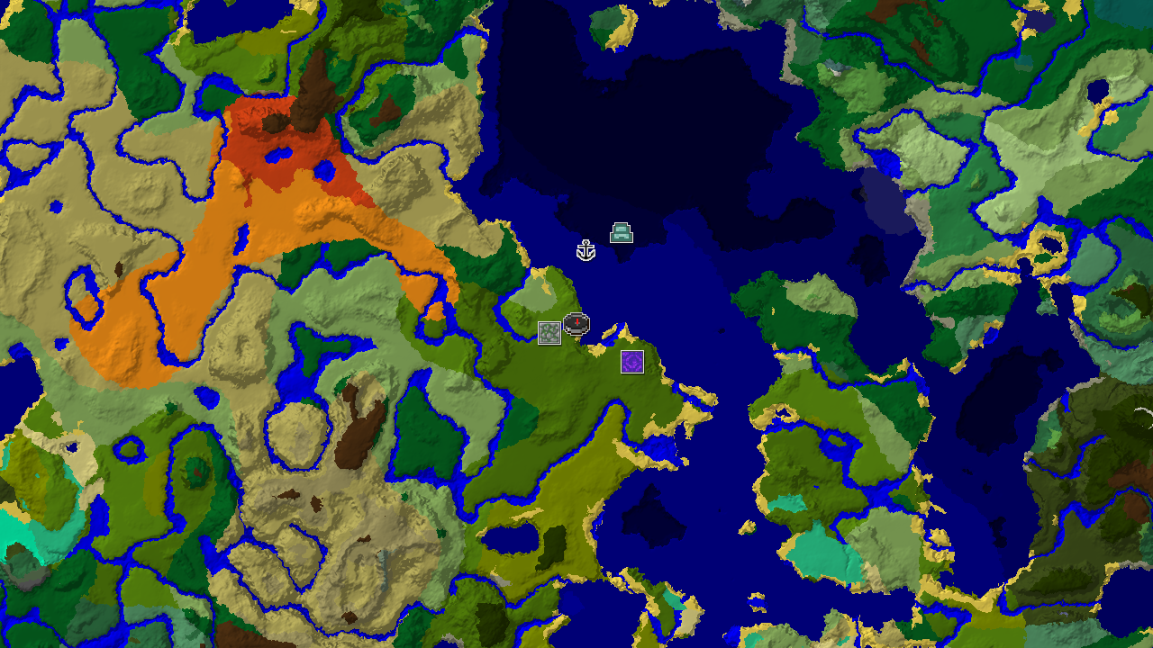 Jungle Temple and Ocean Monument Near Spawn