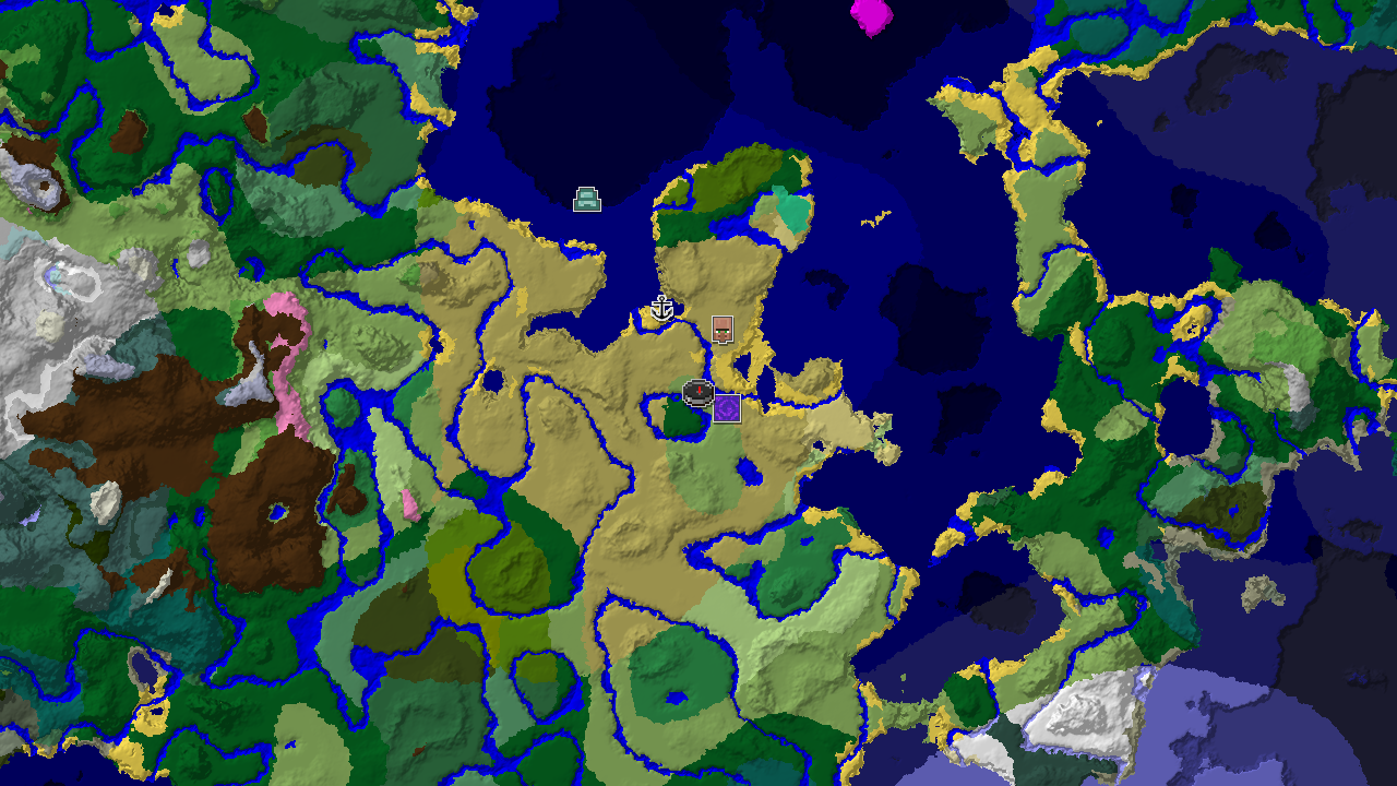 Riverside Village and Savanna at Spawn
