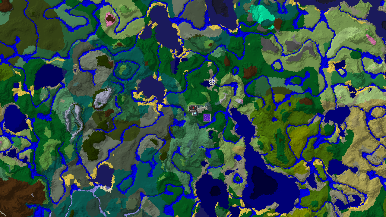 Spawn in a Grove, Ancient City Just 47 Blocks Away