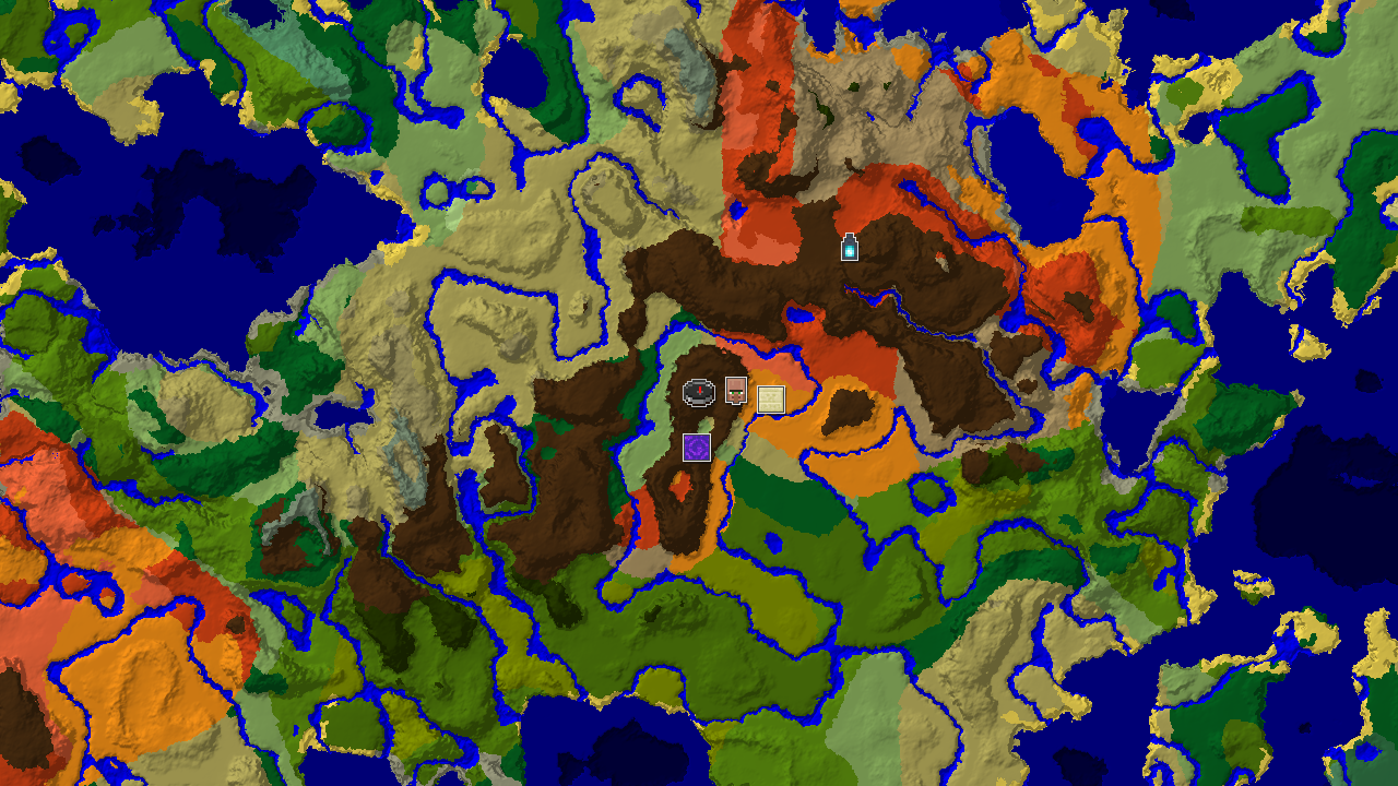Ancient City Near Spawn, Plus Badlands and Jungle Biomes
