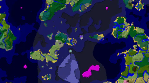 Ocean Monument and Shipwreck Near Spawn