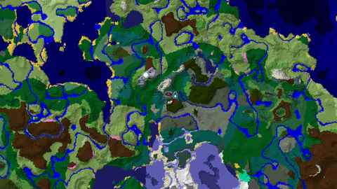 Spawn Near an Ancient City, Surrounded by Taiga Biomes