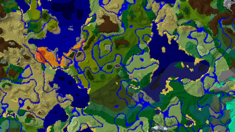 Bamboo Jungle and Temple Near Spawn