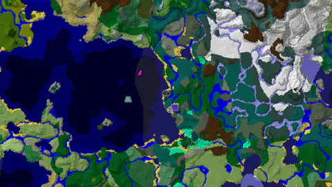 Taiga Spawn with Nearby Ruined Portal and Shipwreck