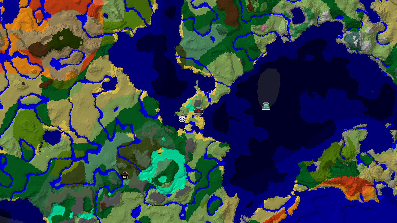 Rare Flower Forest Near Spawn and Abundant Oceans