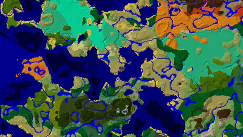 Savanna Spawn with a Nearby Village and Shipwreck