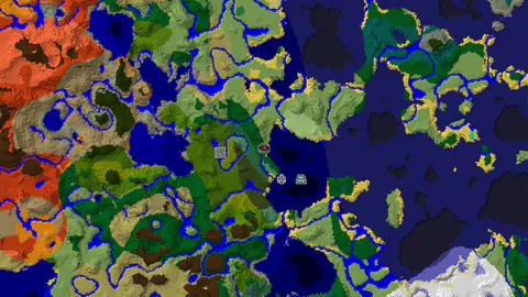 Spawn Near Jungle Temple and Ocean Monument