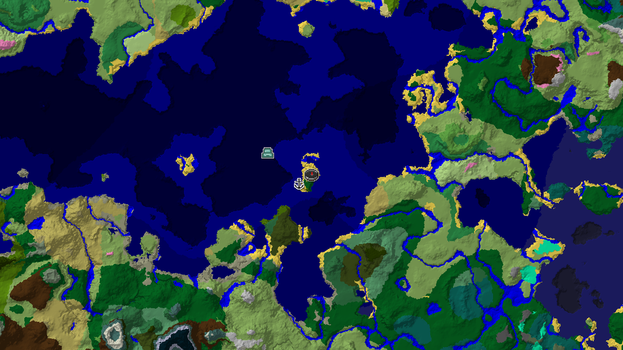 Spawn in a Forest with a Nearby Shipwreck and Ocean Monument