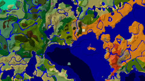 Spawn in Desert with a Nearby Bamboo Jungle
