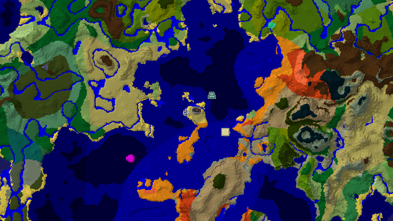 Spawn Near Warm Ocean and Desert with Early Loot