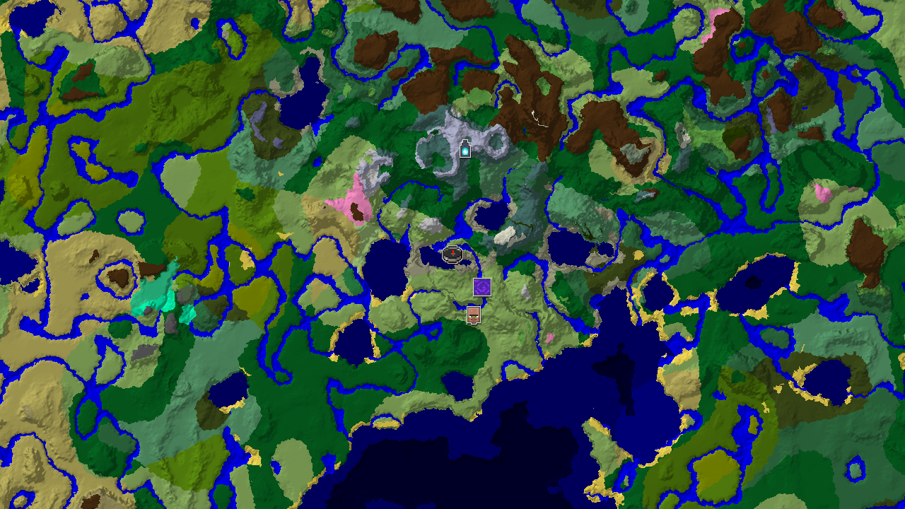 Ancient City Deep Below a Mountainous Spawn