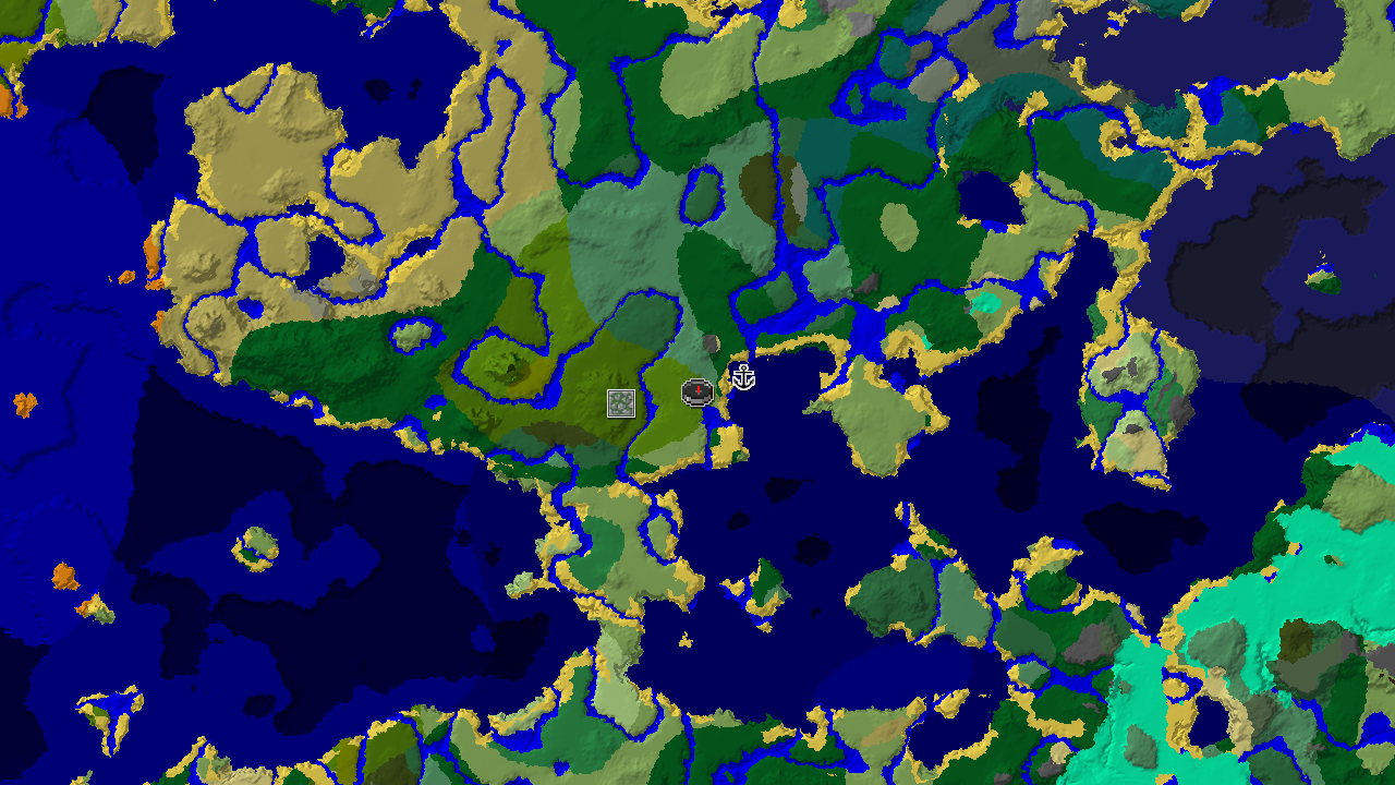 Jungle Temple and Shipwreck near Spawn
