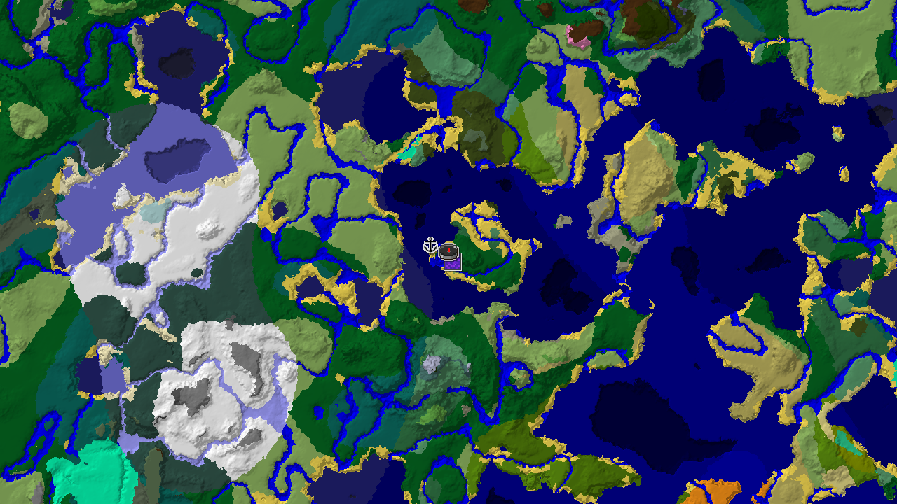 Coastal Forest Start with Nearby Shipwreck