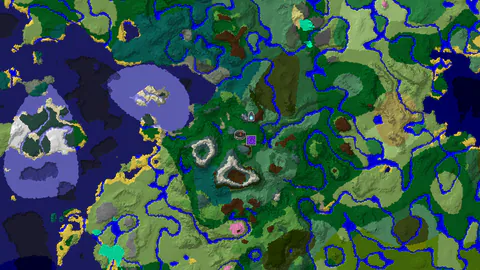 Spawn in a Forest, Explore an Ancient City and Peaks