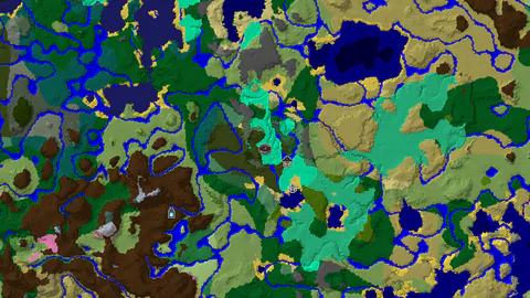 Swamp Spawn with Nearby Dark Forest and Ancient City
